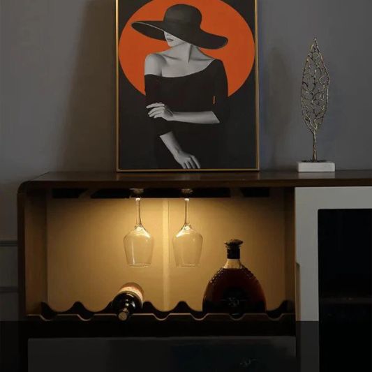 Yeelight kastverlichting met sensor 20 cm - Warm wit licht - Oplaadbare batterij - Voordeelset van 2 stuks