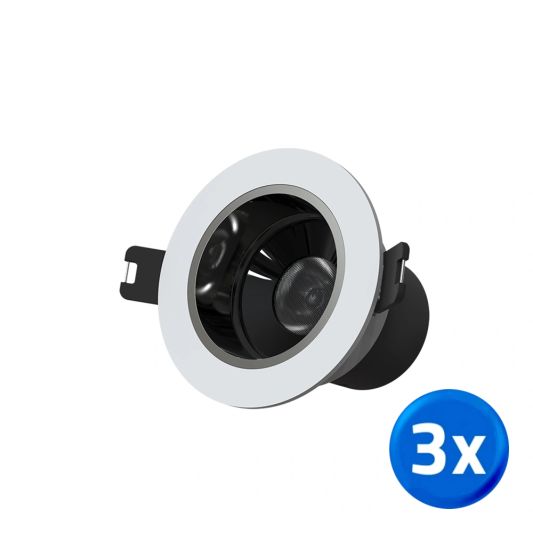 Yeelight slimme led Mesh spotlight - Dual White - 5 Watt - Voordeelset van 3 stuks