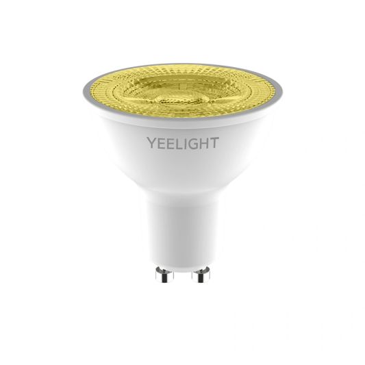 Yeelight slimme led spot - GU10 fitting - Warm Witte lichtkleur - Voordeelset van 6 stuks