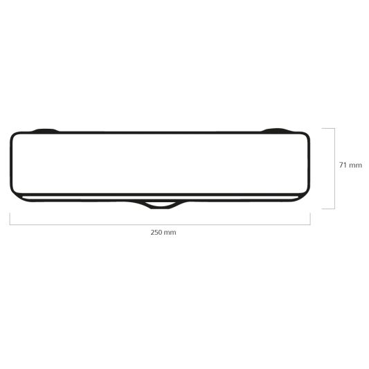 Yeelight slimme plafondlamp Mini 10W - Koud witte lichtkleur