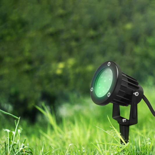 Zigbee 3.0 LED Tuinspot Pro met RGBWW kleuren 7W