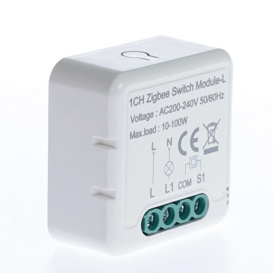 Zigbee inbouwschakelaar 1 gang - Set van 2