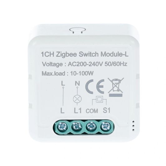 Zigbee inbouwschakelaar 1 gang