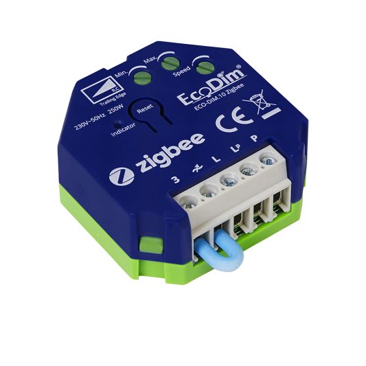 Zigbee led dimmer module van EcoDim - 0-250W fase afsnijding