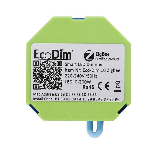 Zigbee led dimmer module van EcoDim - 0-250W fase afsnijding
