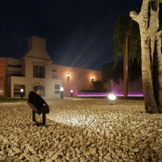 Zigbee prikspot voor buiten 15W - Alle kleuren en wittinten