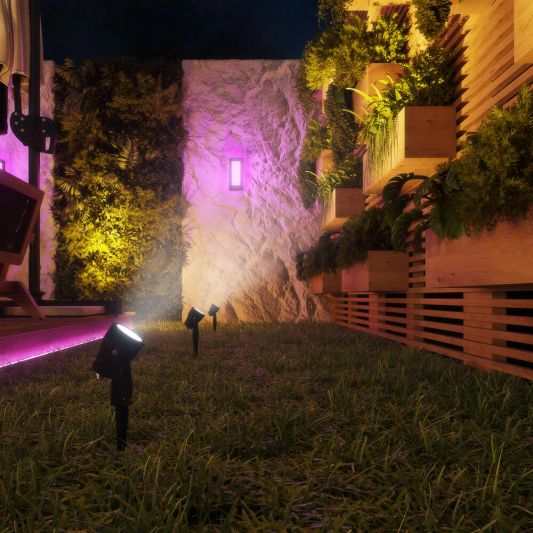 Zigbee prikspot voor buiten 6W - Alle kleuren en wittinten