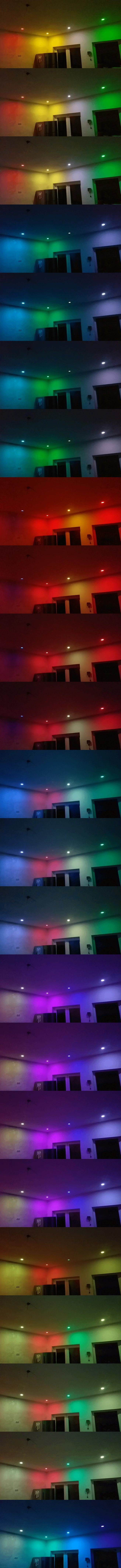 Milight RGBWW led inbouwspot downlight 6 Watt