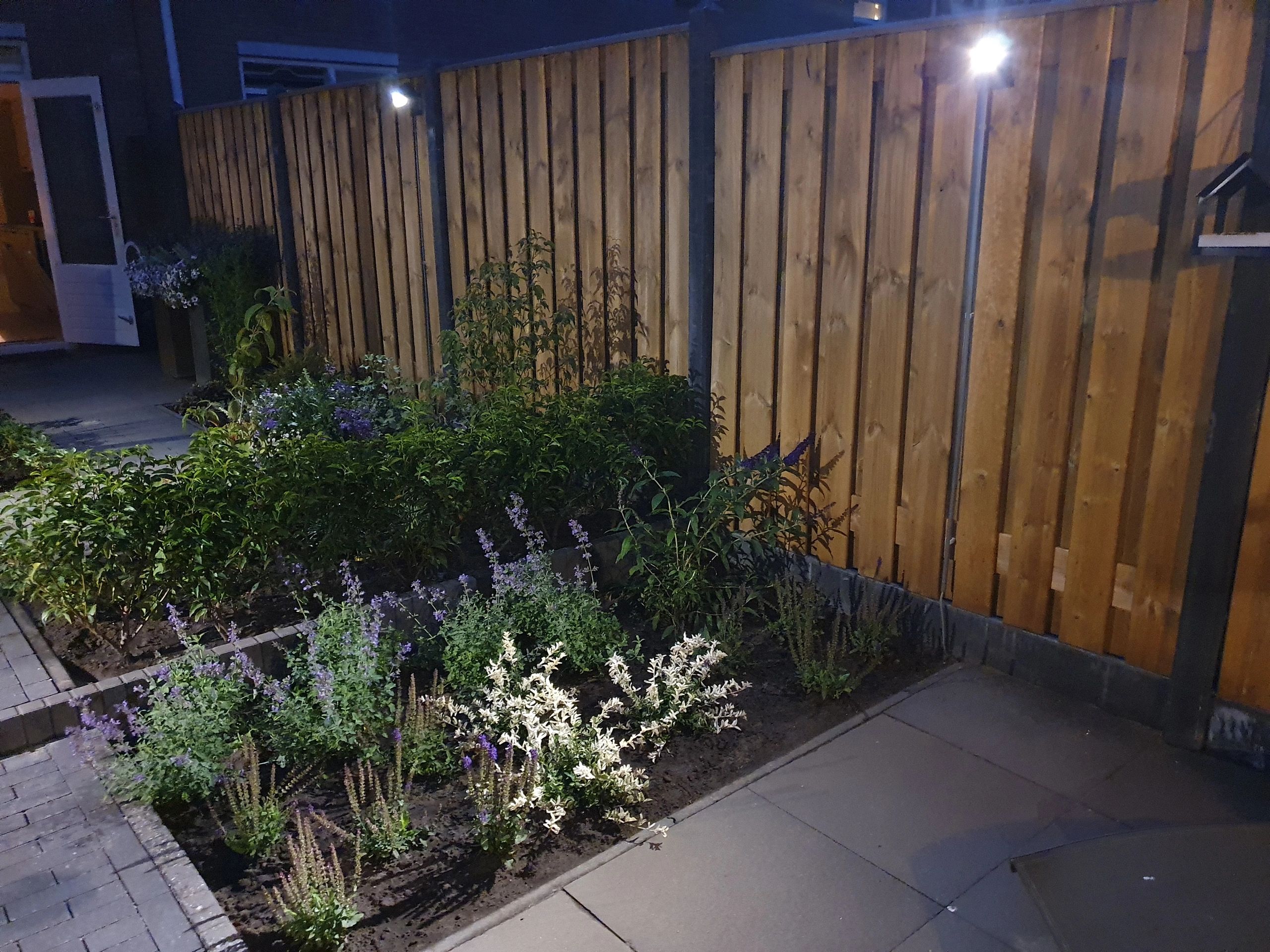 Antraciete wandlamp voor buiten met Zigbee GU10 spot - Rechte kantelbare downlight