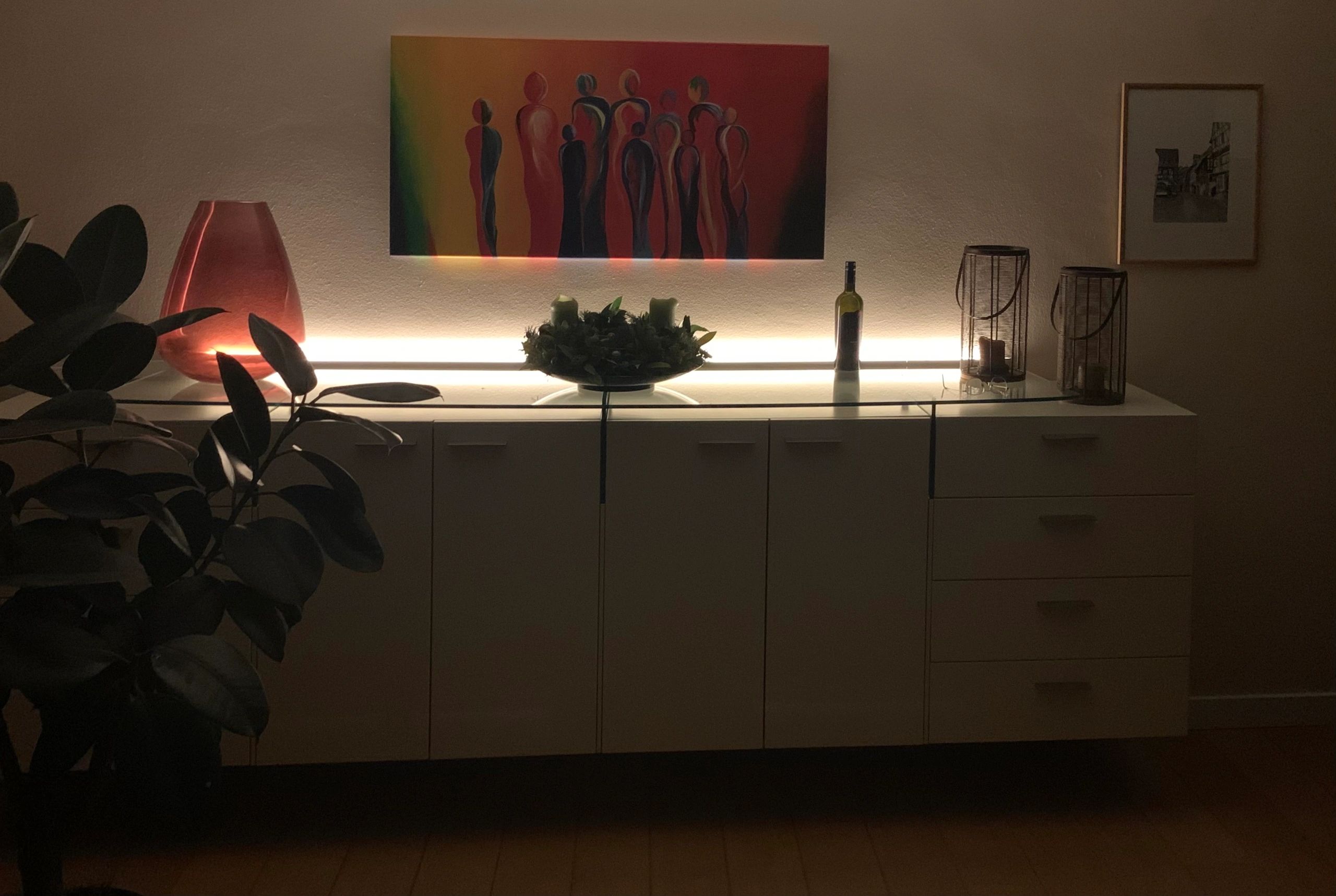 10 meter complete set Dual White led strip met Zigbee controller