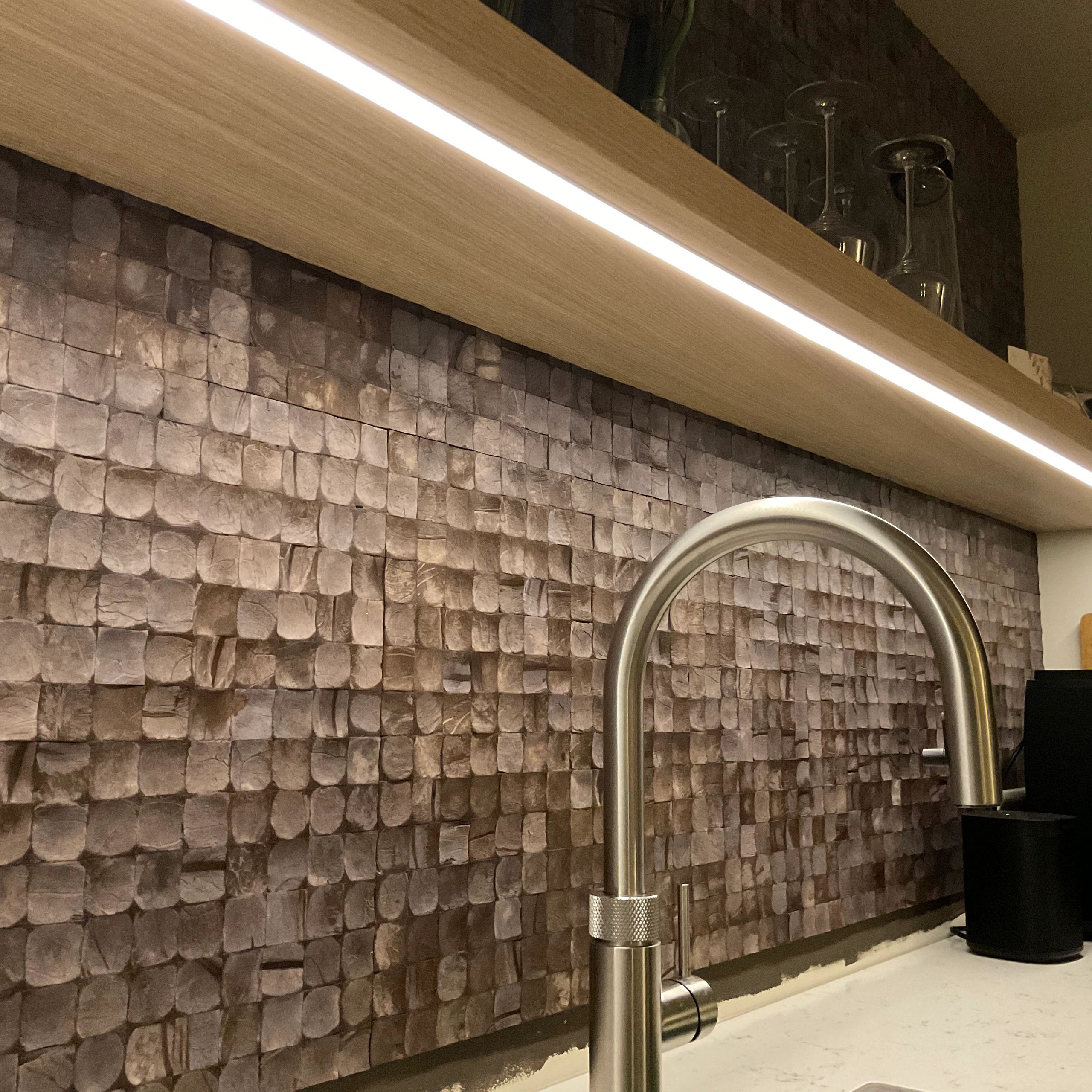 17 meter complete set RGBWW led strip met Zigbee controller