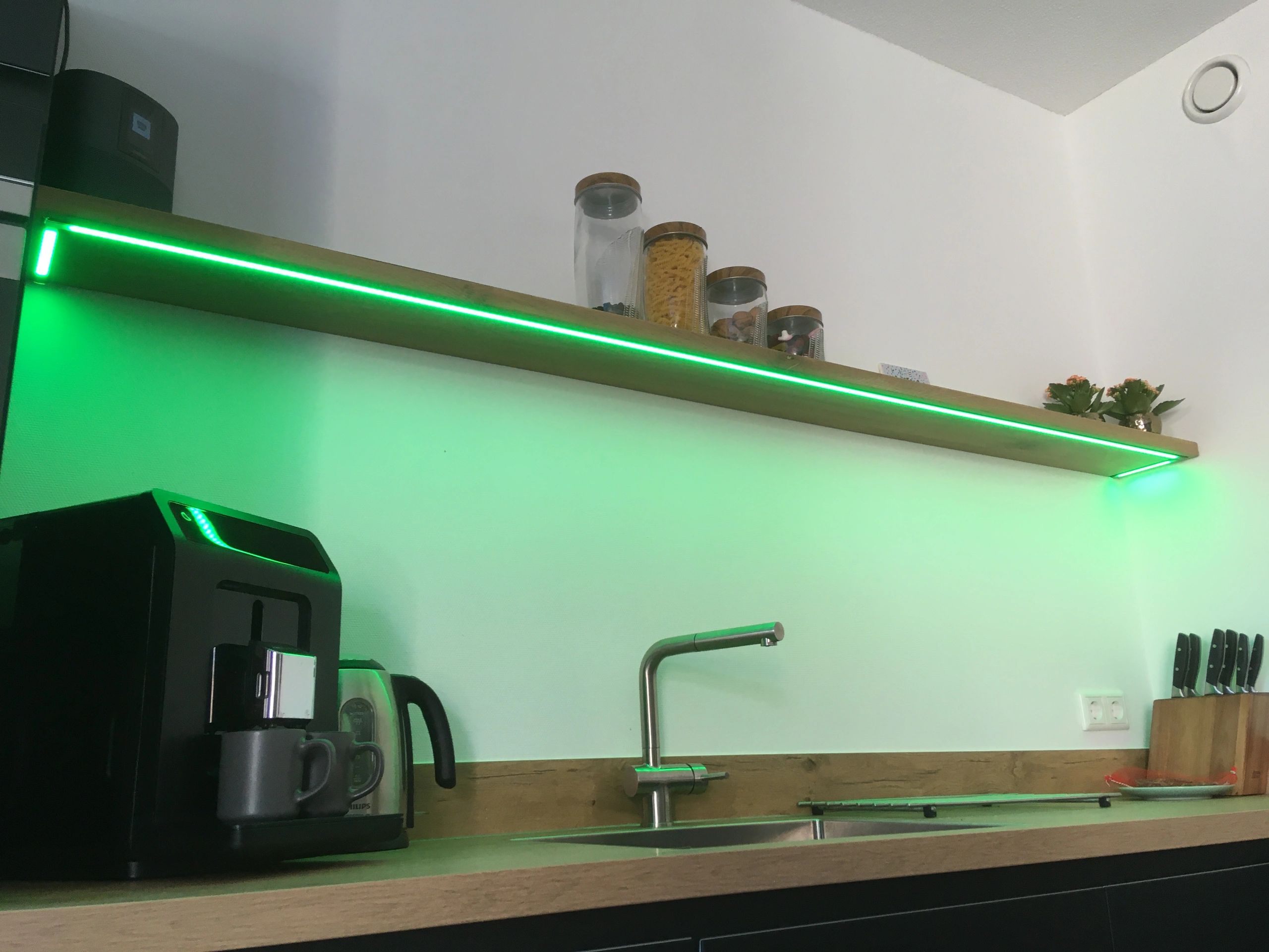13 meter complete set RGBW led strip met Zigbee controller