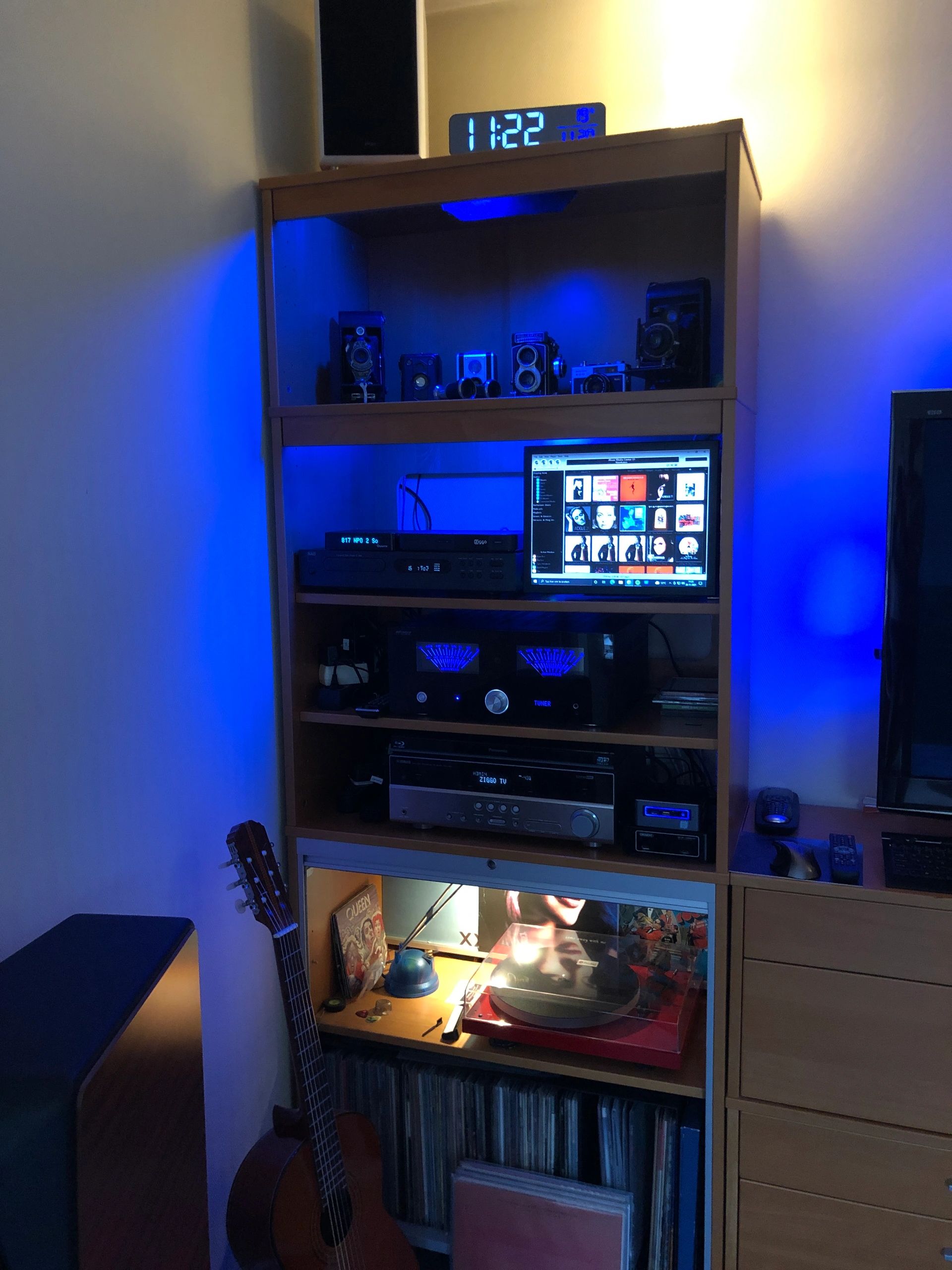 Wifi led kaarslamp RGBWW 4W E14 fitting