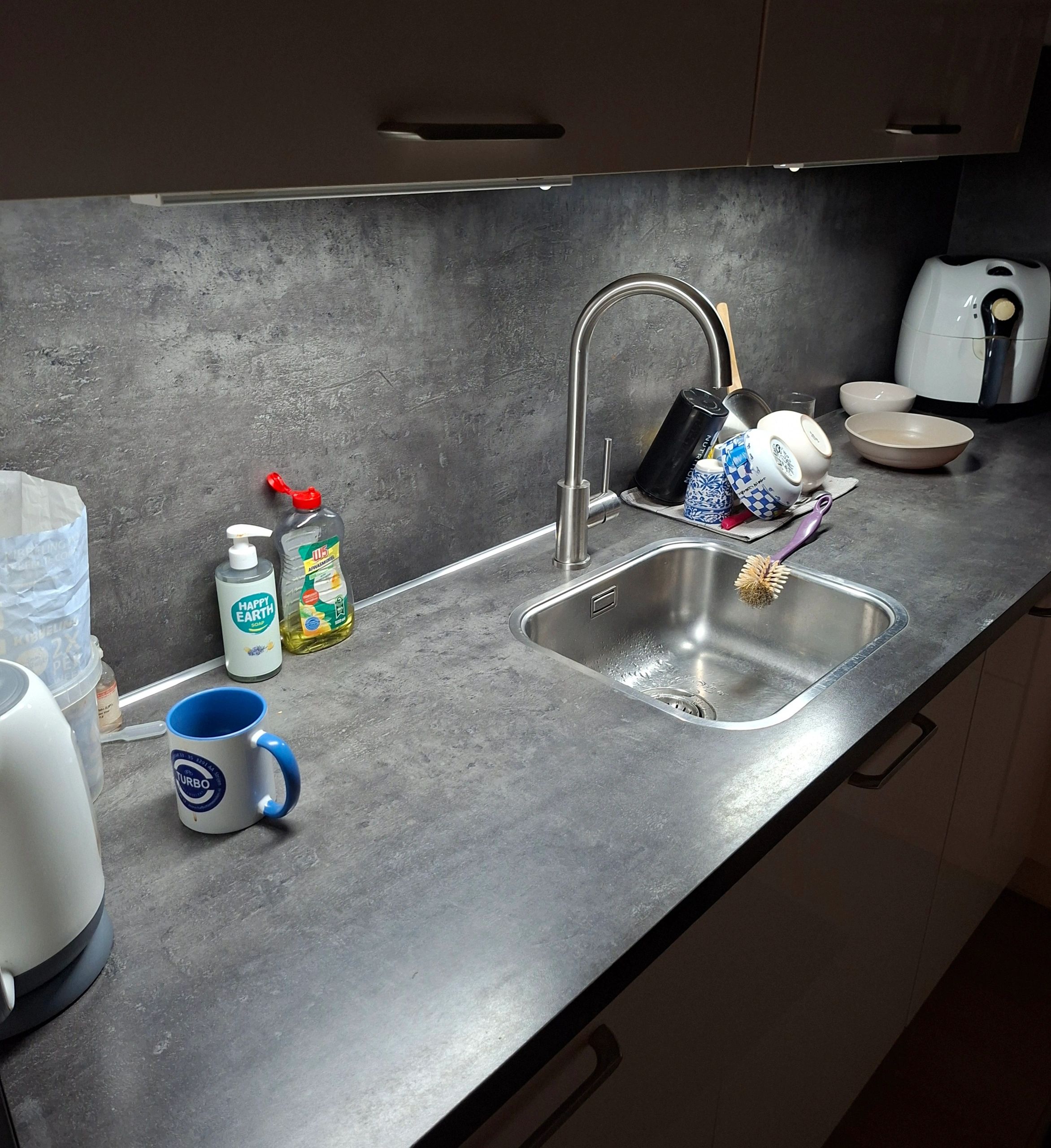 Kastverlichting met sensor - Dual White - 20cm - Oplaadbaar - Zilver